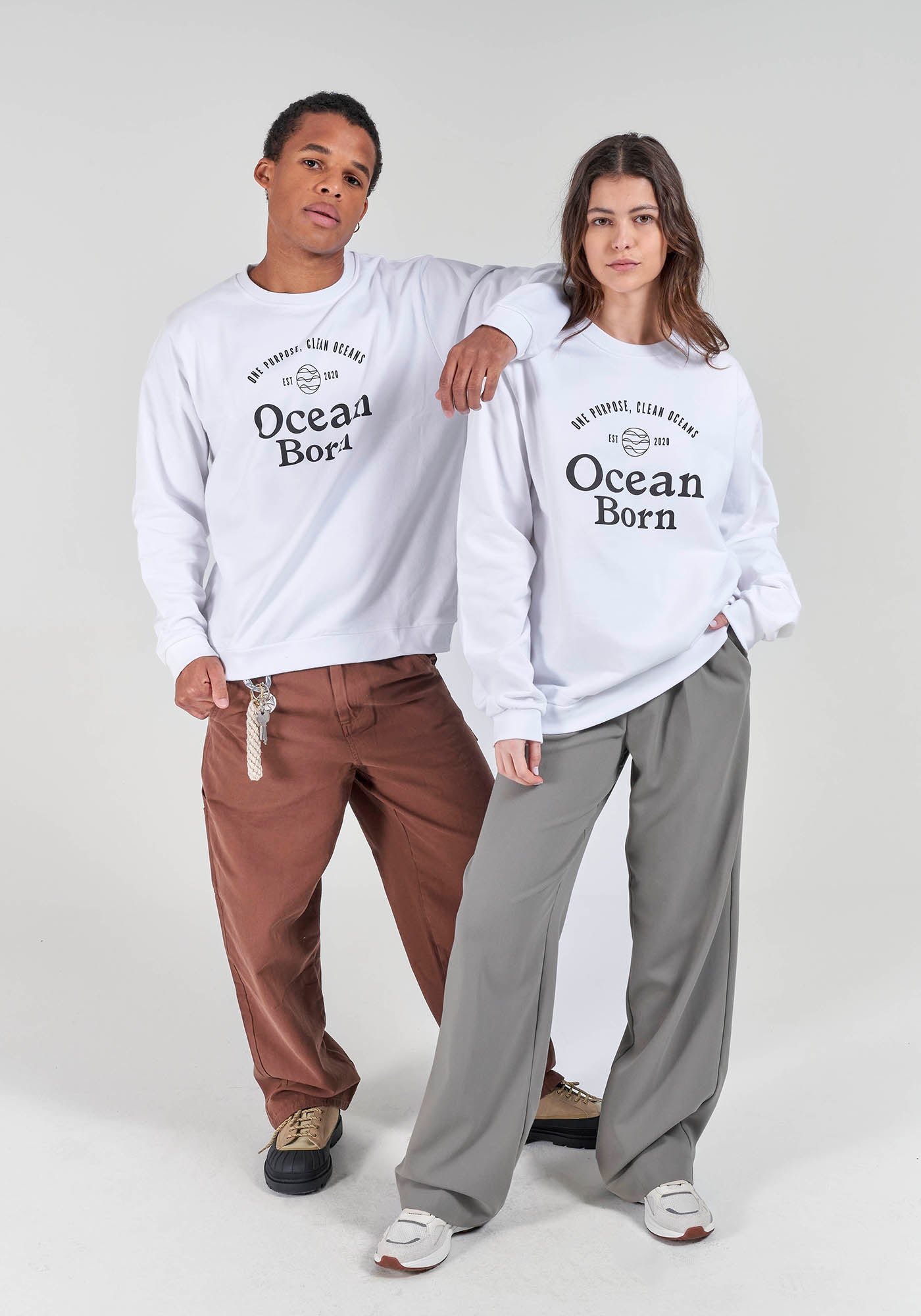 More Ocean, Less Plastic Sweatshirt
